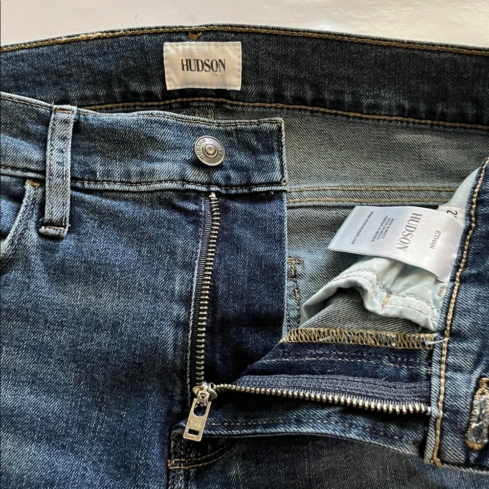 Hudson Jeans Ethan Biker Super Skinny Size 29